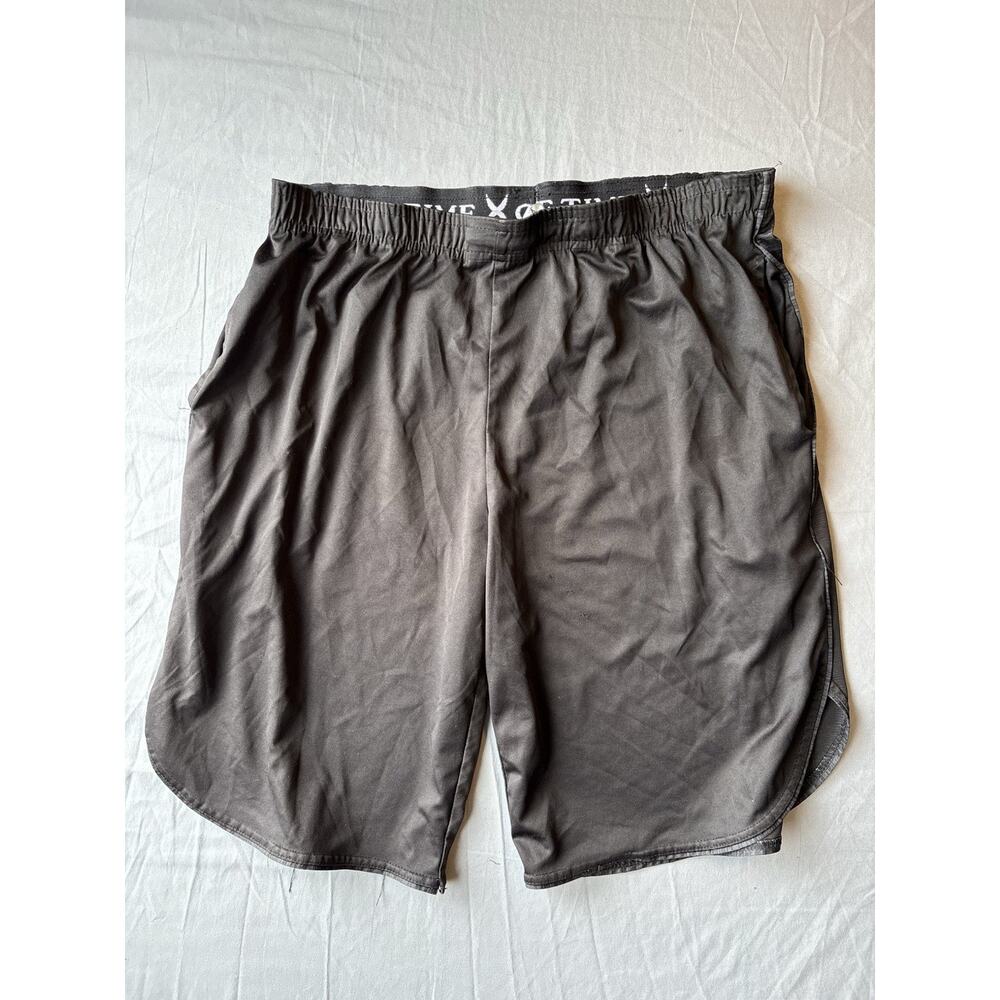 Game Time - Men’s Black Athletic Shorts With Pockets - Size Medium